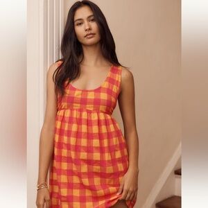 NWT By Anthropologie Apron Mini Nap Dress - Medium
